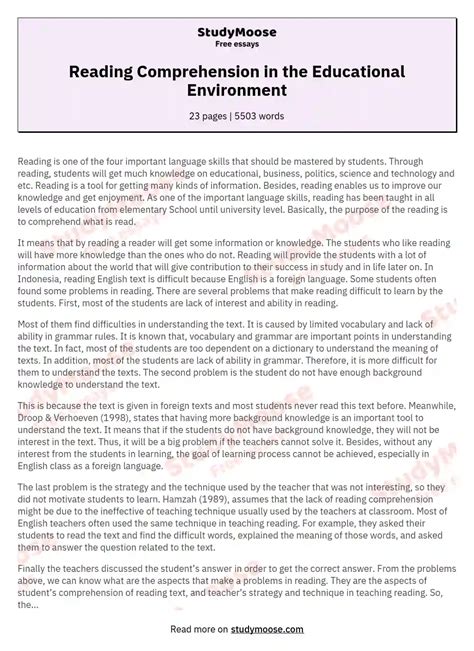 Image result for Essay Reading