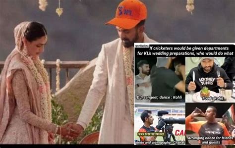 Top 10 funny memes as Team India batter KL Rahul marries Bollywood ...