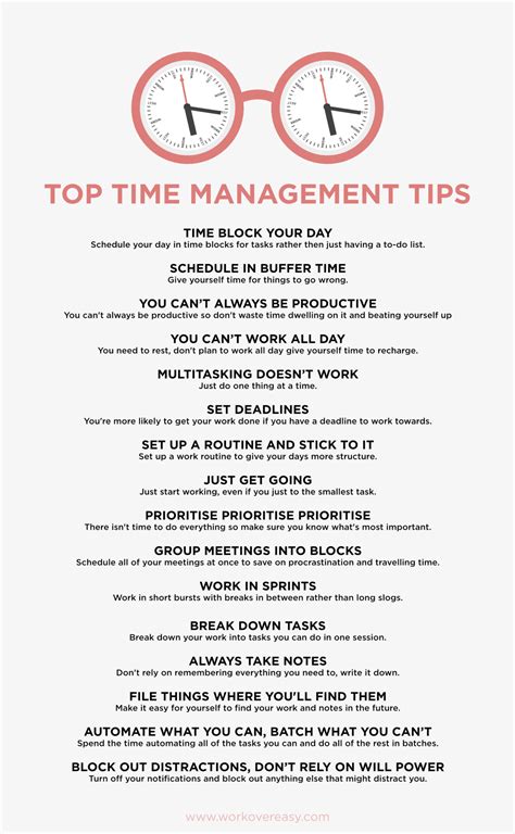 Time Management Tips 的图像结果