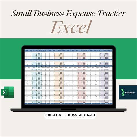 Excel Business Expense Tracker 的图像结果