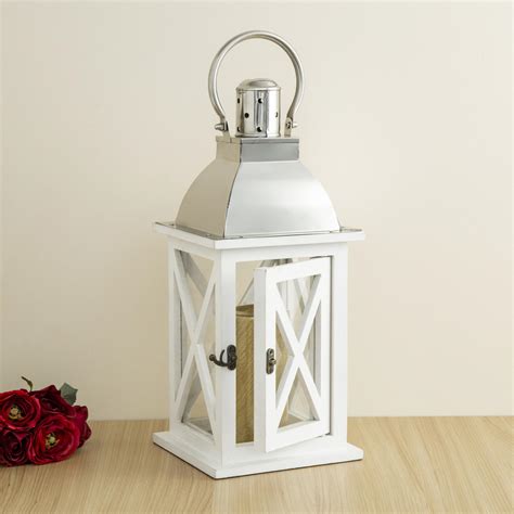 Buy Vitara Wooden Square Lantern from Home Centre at just INR 2399.0