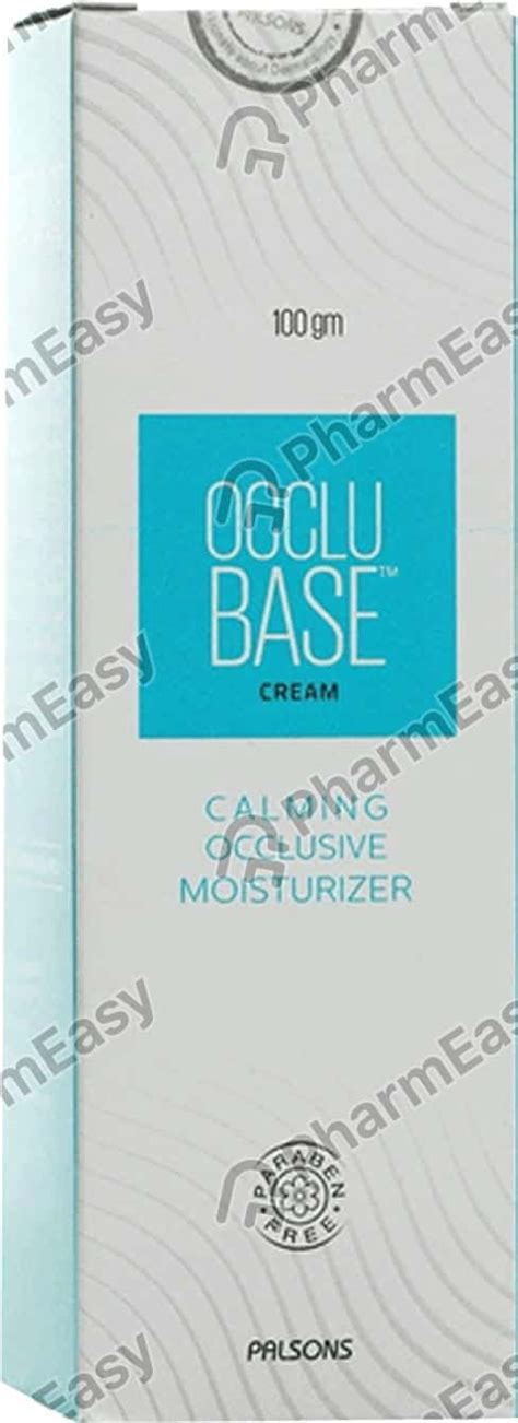 Buy OCCLUBASE CREAM 100GM Online & Get Upto 60% OFF at PharmEasy