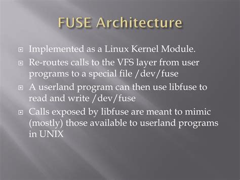 Fuse Linux Tutorial 的图像结果