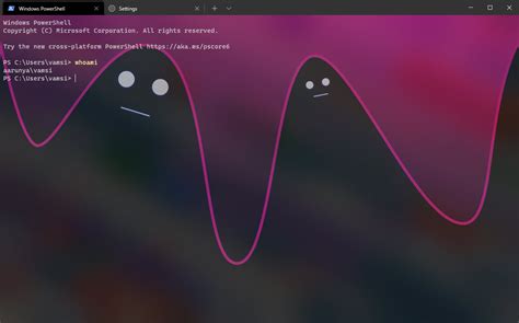 Image result for PowerShell Windows Terminal Background Image