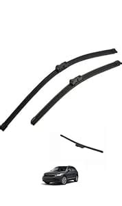 AWB® Wiper Blades Front & Rear Compatible with Volkswagen Tiguan (pack ...