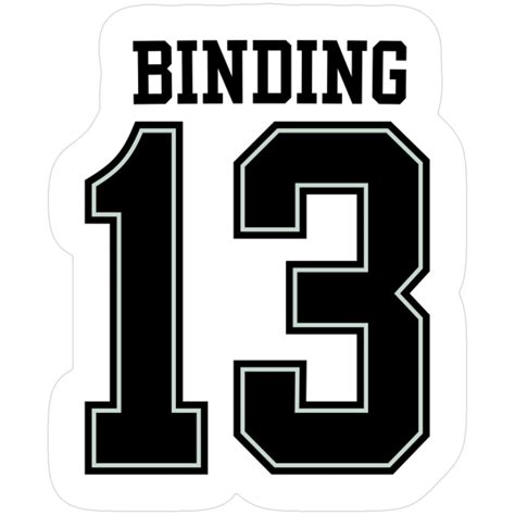 "binding 13 johnny kavanagh boys of tommen" Sticker for Sale by ...