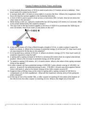 Image result for Work and Power Practice Problems