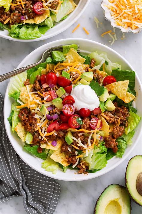 Taco Salad Cheese Fresh Keto Taco Salad: A Winner For Dinner! I'd