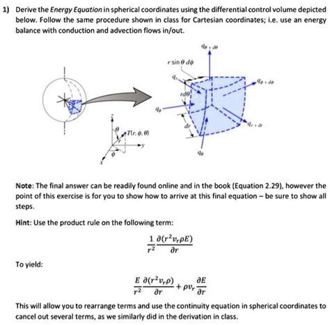 Image result for Energy Equation Using Cartesian Coordinate