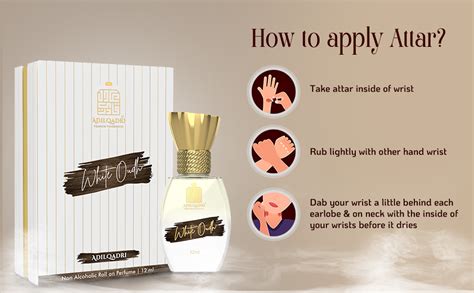 AdilQadri White Oudh Attar For Men | Strong Masculine Scent | Non ...