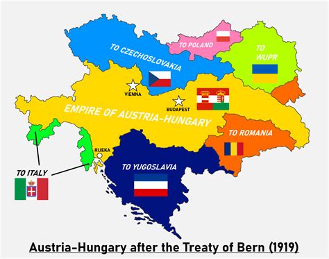 Austria Hungary Ww1 Map