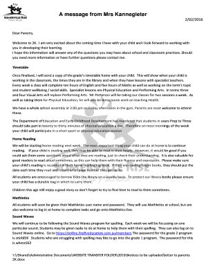 Fillable Online somerville-rise-ps vic edu Letter Grade 2K : (.pdf 318. ...