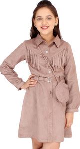 Cutecumber Baby Girls Midi/Knee Length Casual Dress Price in India ...