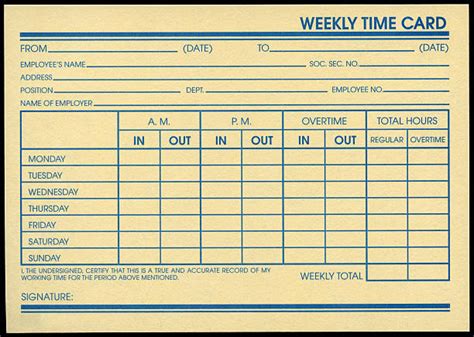 Image result for Variant Time Card