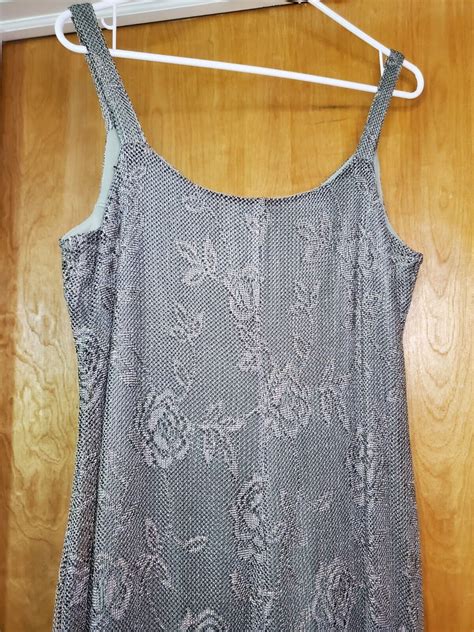 Spencer Alexis Gold Sage Knit Lace Floral Maxi Dress … - Gem