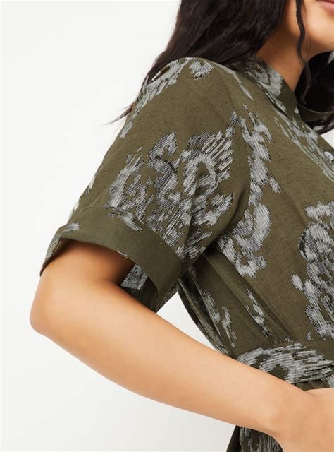 Buy Women Printed Shirt Midi Dress Online at just Rs. 999.0 ...
