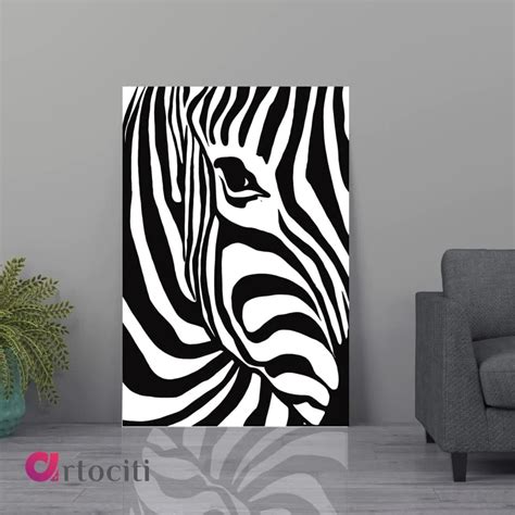 Buy Zebra Canvas Paintings Online at Best Price - Artociti