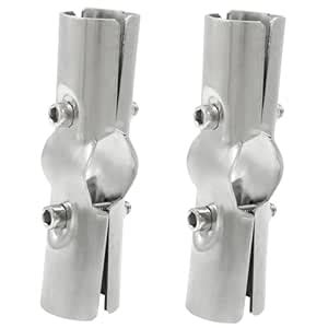 PHITUODA Conduit 3 Way Pipe Clamps,Fence Clamp Dog Kennel Panel Clamp ...