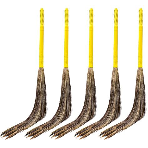 RATAN Broom R-22 Phool Jhadu Natural Garo Hill Grass with 49.5cm Heavy ...