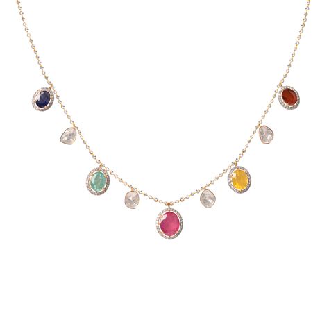 Shop online Haute Hues Polki Diamond Necklace | Polki Stories – Polki ...