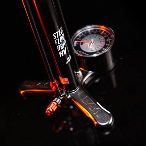 Lezyne Steel HV Floor Drive 3.5 | High Volume Bike Floor Pump