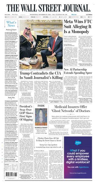 Trump Keeps Spirits Up With Prince's Visit | The Wall Street Journal ...