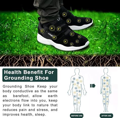 Buy Grounding Earthing Shoes with Artificial Suede Upper Grounded ...