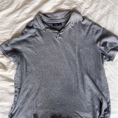 Apt. 9 Men's Grey Polo-shirts | Depop