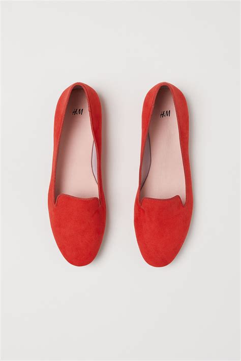 Loafers - Red - Ladies | H&M IN