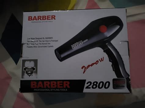 BARBER Professional Hair Dryer 2000 Watts Hair Dryers For Women and Men ...
