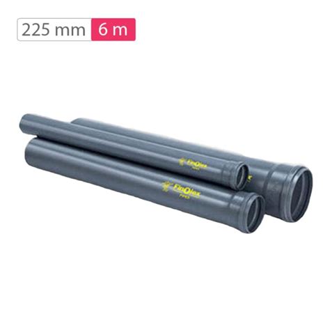 Finolex Ringfit 225mm 6 meter 10kg/cm2 PVC U Agriculture Pipe | mykit ...