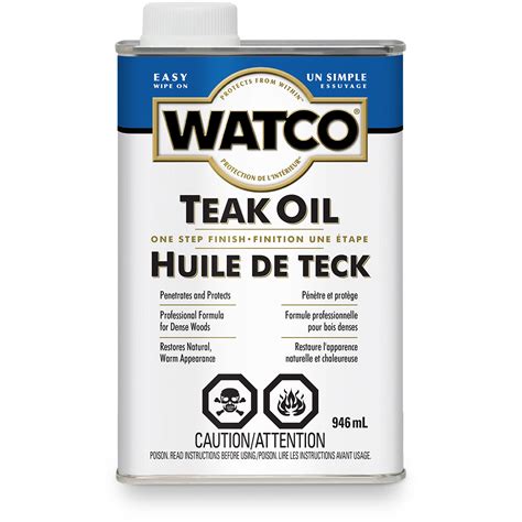 RUST-OLEUM Watco® Teak Oil KR087 (341849) | Shop Wood Finish | TENAQUIP