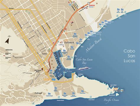 Map Cabo San Lucas