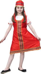 KAKU FANCY DRESSES Russian Girl International wear Costume Kids Costume ...