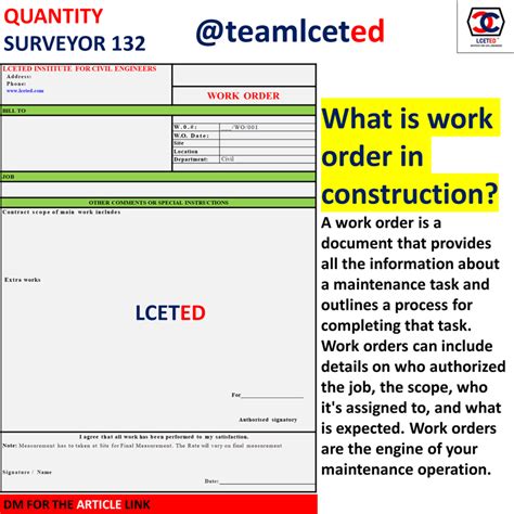 Work Order Definition 的图像结果
