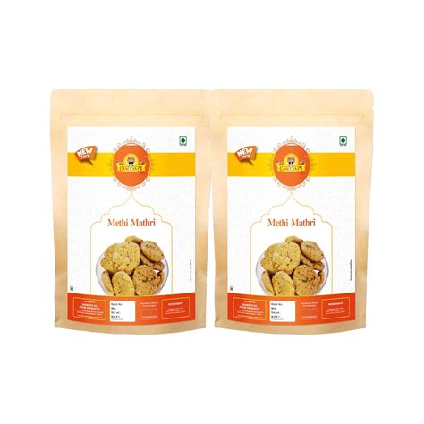 BANEEYA SA Authentic Methi Mathri | Chai Time Achaari Matthi Snack ...