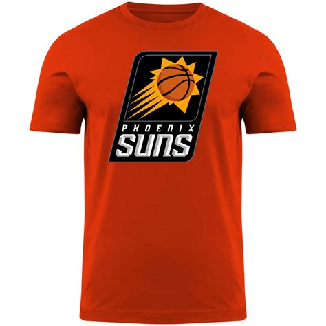 Phoenix Suns NBA Global Logo T-Shirt - Orange | SportBuff