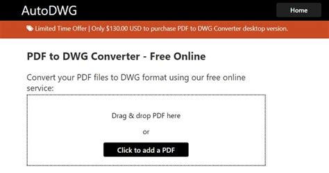 5 Best Online PDF to DWG Converters