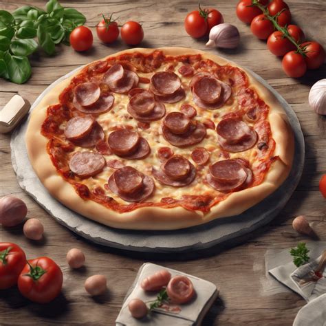 Med. Pepperoni & Sausage Pizza Recipe