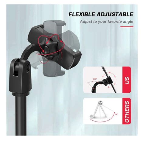 Universal Mobile Stand for Table with Adjustable Height | 360 Degree ...