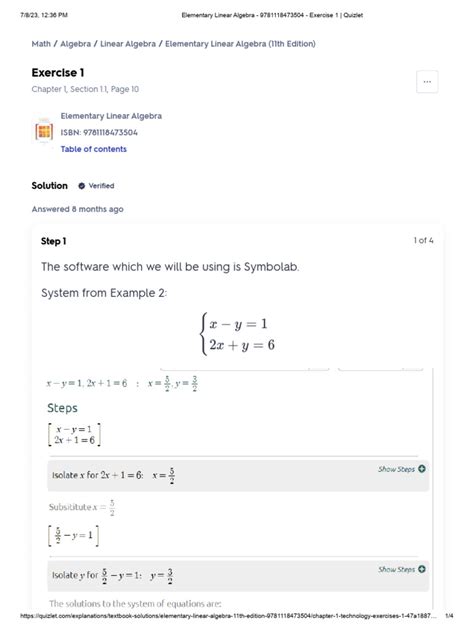 Symbolab Tutorial 的图像结果