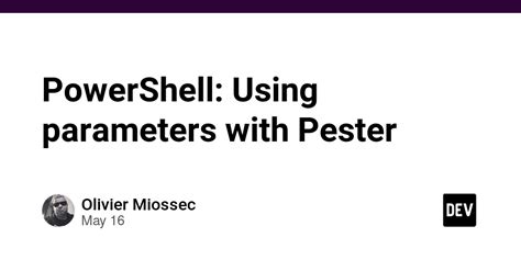 Image result for PowerShell Pester Module