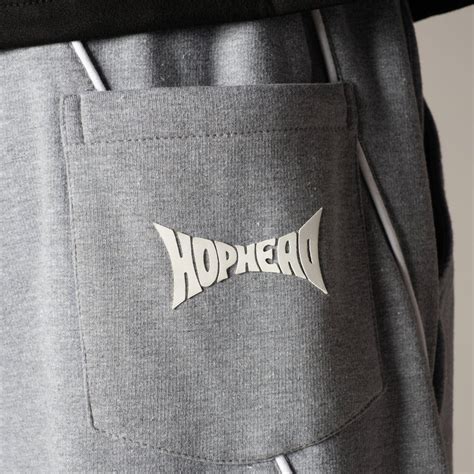 GREY MILANGE VERTEX FLEECE BAGGY SWEATPANTS – Hophead