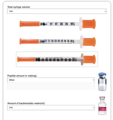 Peptide Calculator | Accurate Peptide Dosage Made Easy