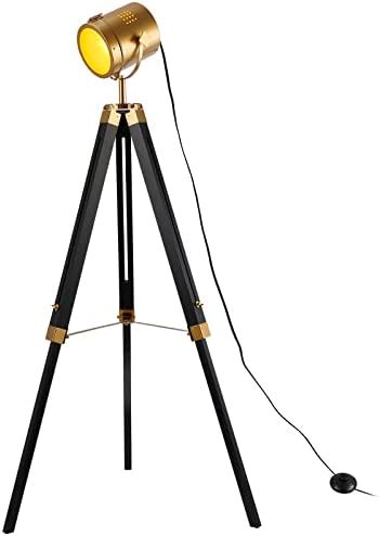 INJAK Industrial Black Tripod Floor Lamp Spotlight for India | Ubuy