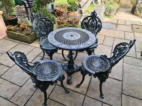 Vintage Cast Iron Patio Chairs at Lloyd Sutton blog