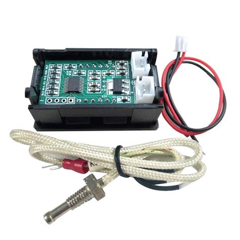 LED DC12V Thermocouple K Type -30~800℃ High Temperature Digital ...