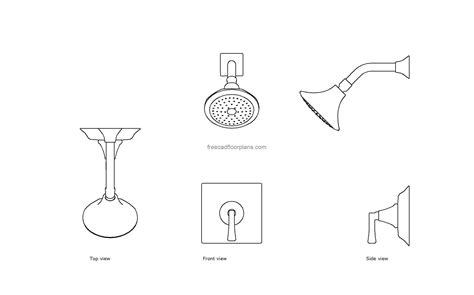 Shower Floor Plan Dwg at Doris Bourquin blog