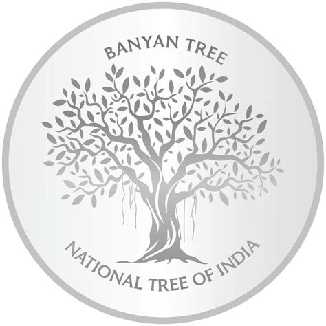 TeeMoods Silver Coin 999 Pure-Banyan Tree-10gm-1903-SC-6 : Amazon.in ...