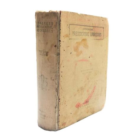 Various - CONGRESS PRESIDENTIAL ADDRESSES 1885-1910 | Prinseps